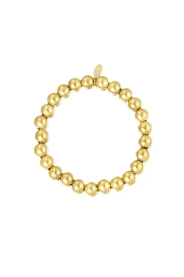 Armband bold type 0.8 cm - Goud of Zilver