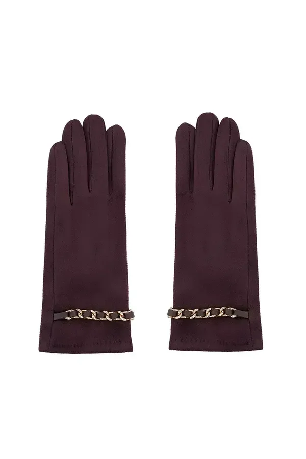 Glamour glove - bruin