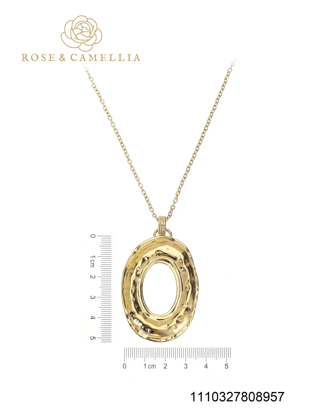 Rose en Camellia - ketting
