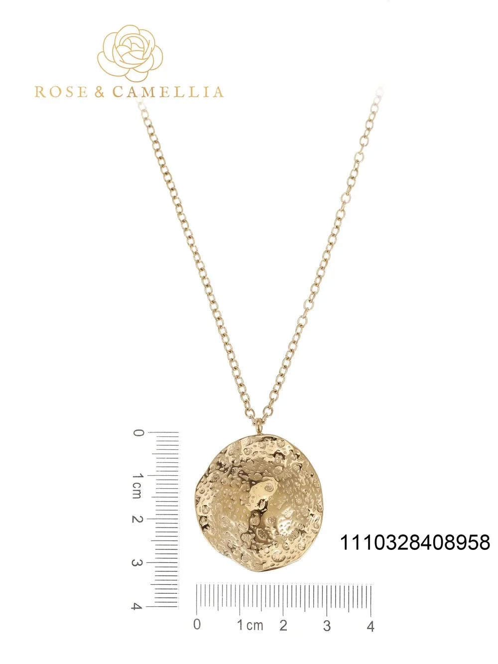 Rose en Camellia - ketting