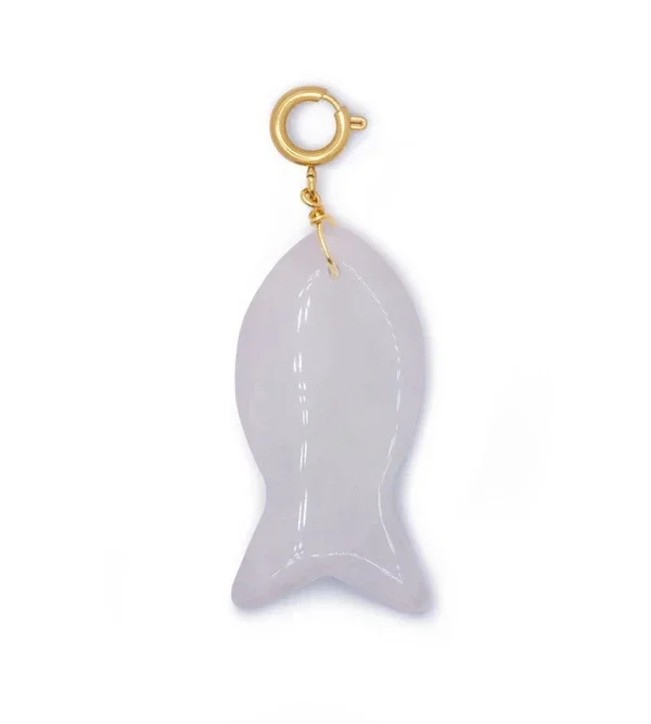 Le Veer - White Fish charm