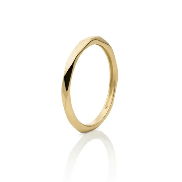 Edge Ring Additional - 9 karaat goud