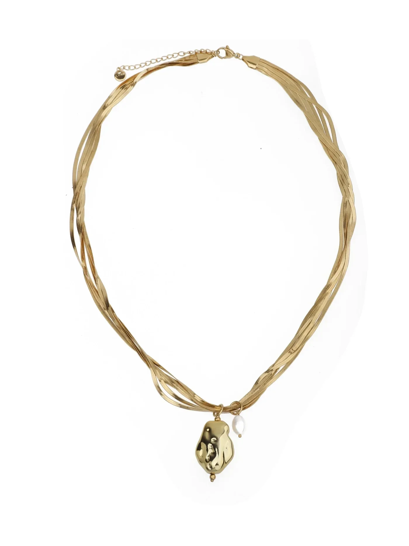 Rose en Camellia - ketting