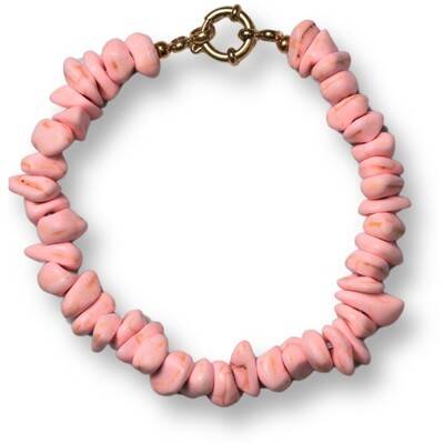 Bonnie studios - Bracelet Flint Pink