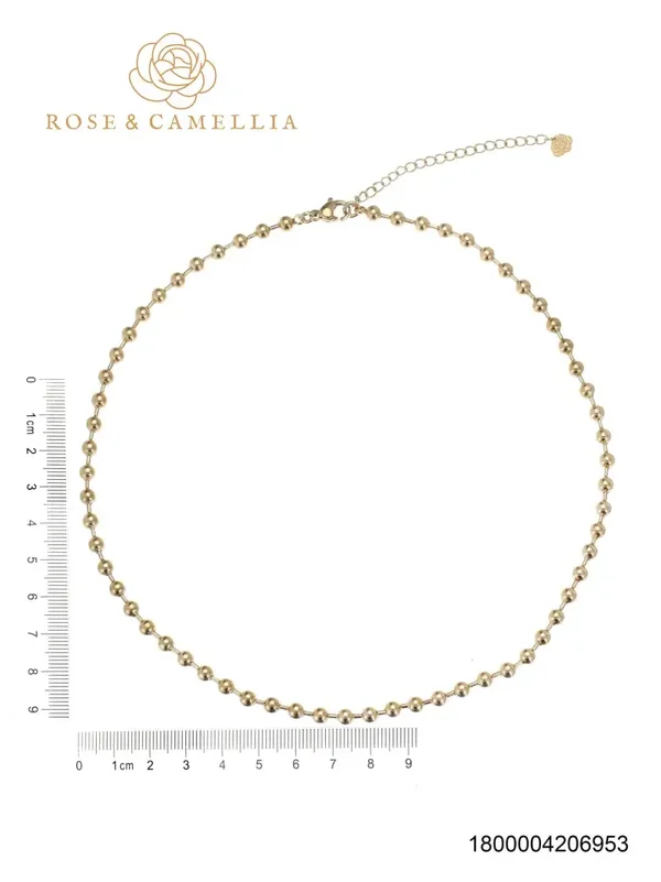 Rose en Camellia- ketting