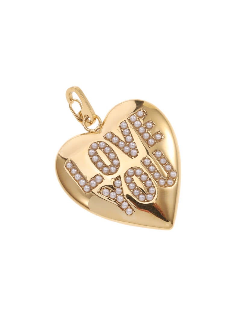 Rose & Camellia bedel stainless steel hart Love You