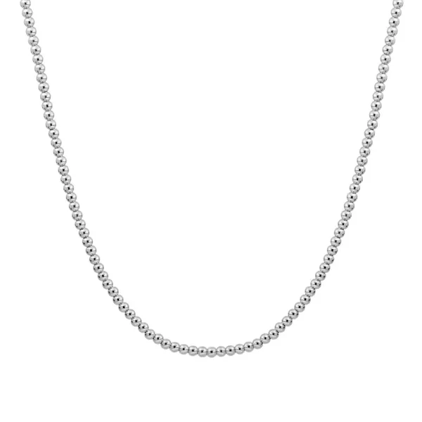 Essential Kralenketting Zilver - 3mm
