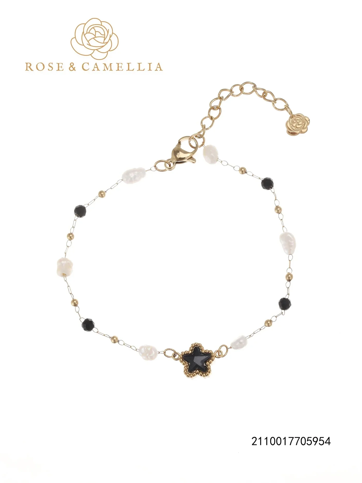 Rose en Camellia - armband