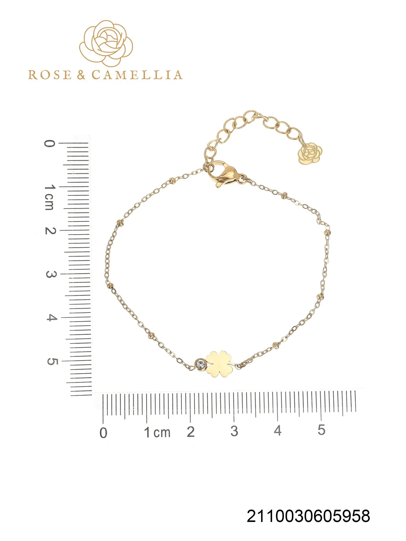 Rose en Camellia - armband