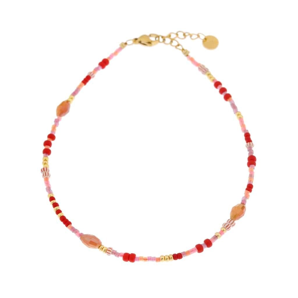 Label Kiki - Sangria anklet gold