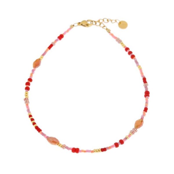 Label Kiki - Sangria anklet gold