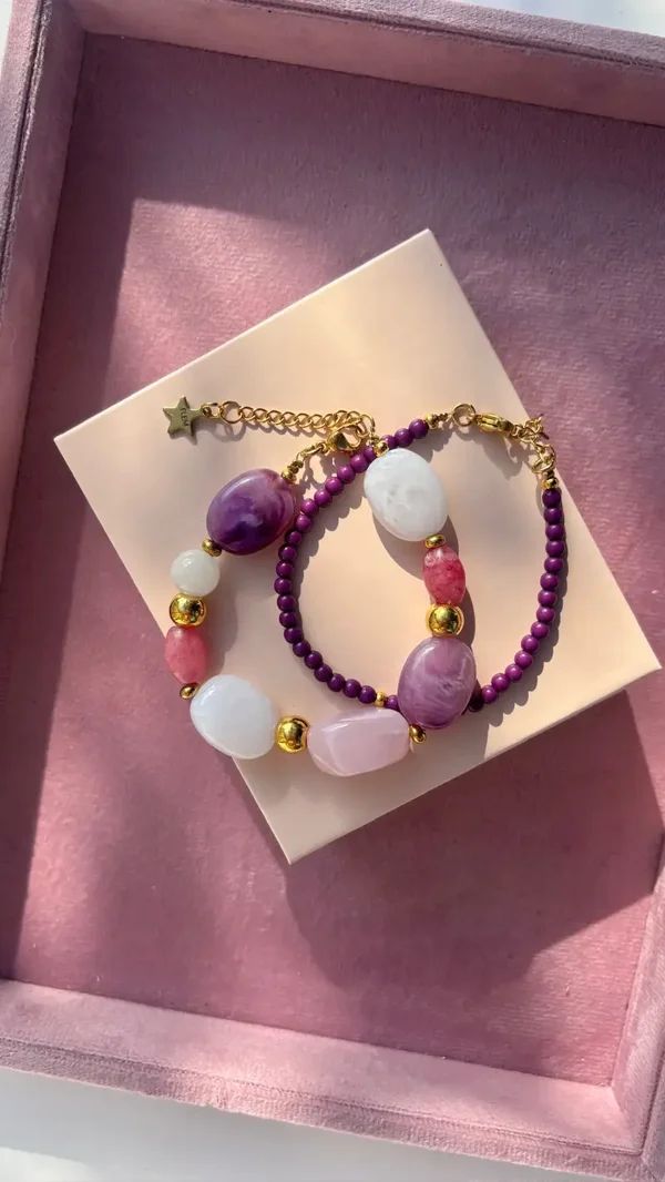 Flem the Label - Bracelet Ella Purple