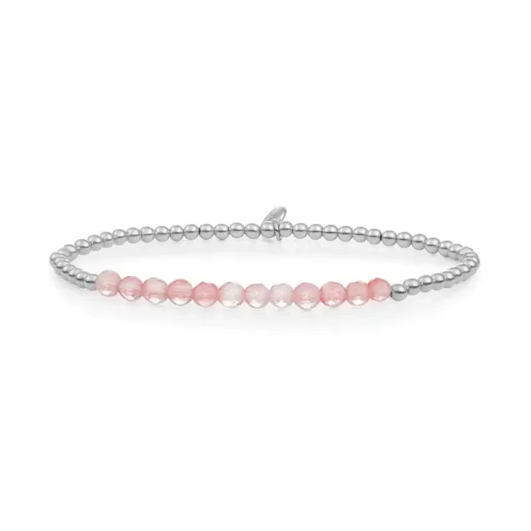 Cherry Quartz Universe armband - Goud of  Zilver
