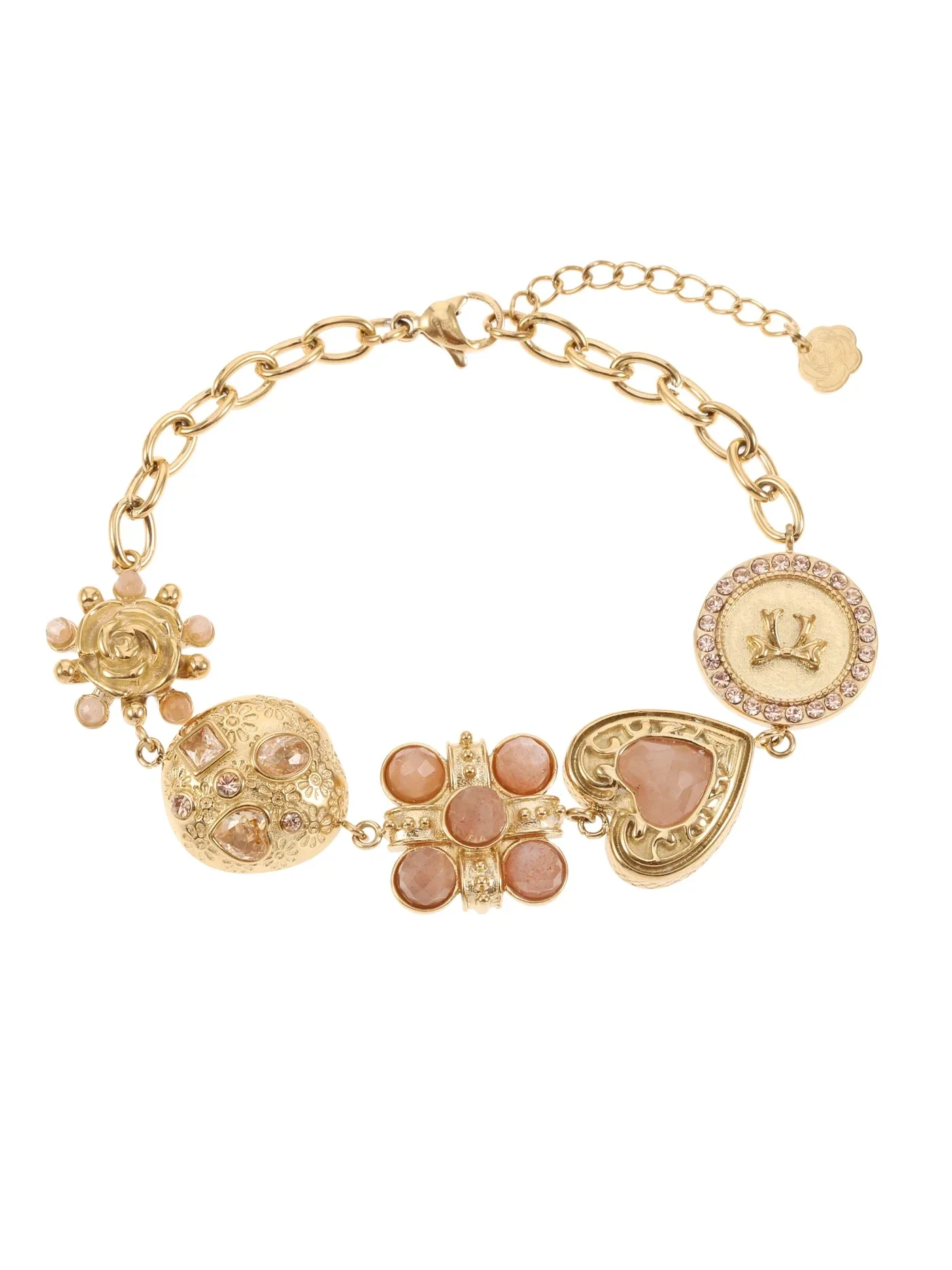 Rose en Camellia - armband