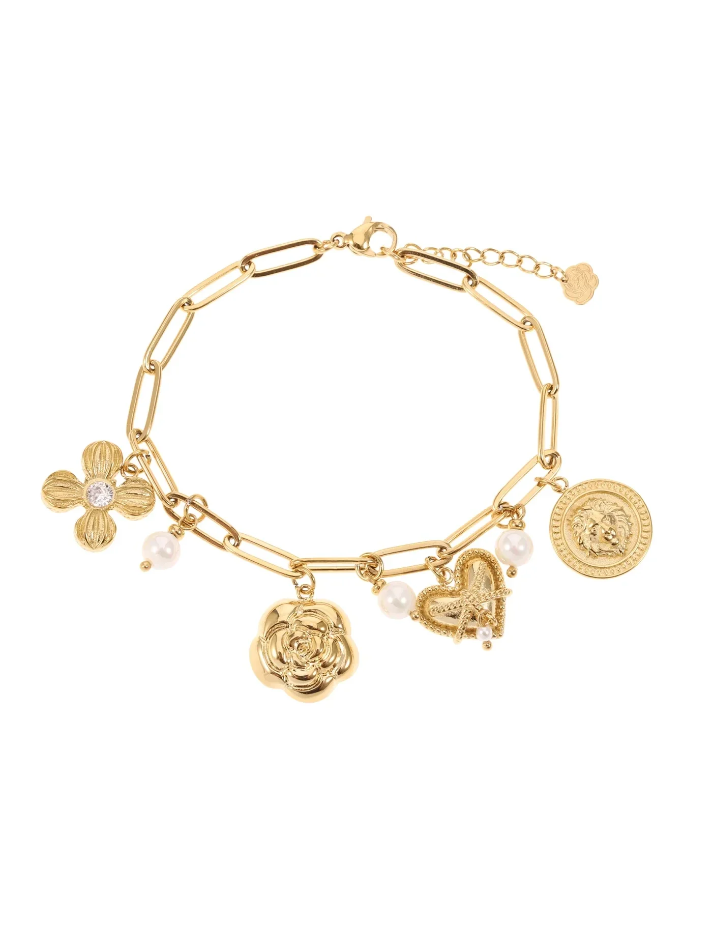 Rose en Camellia - armband