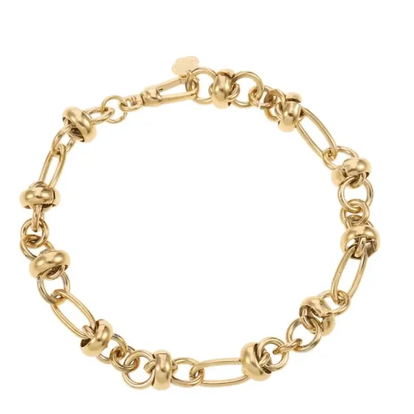 Rose & Camellia stainless steel clipon armbandjes