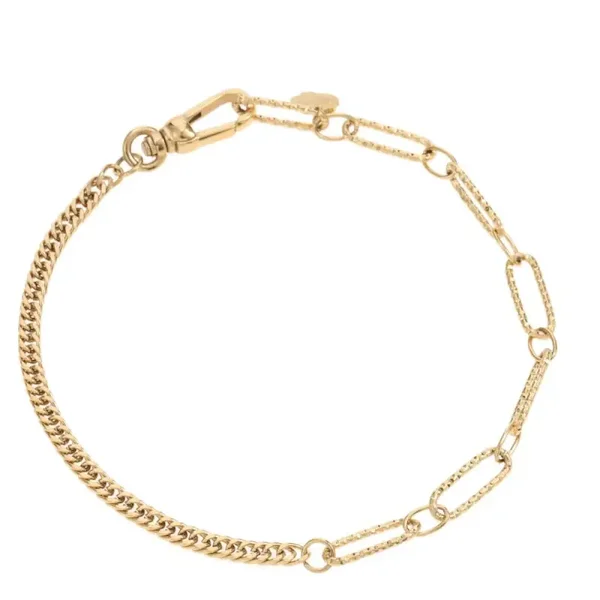 Rose & Camellia stainless steel clipon armbandjes