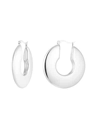 Oorbellen cut out - Goud  of zilver kleur