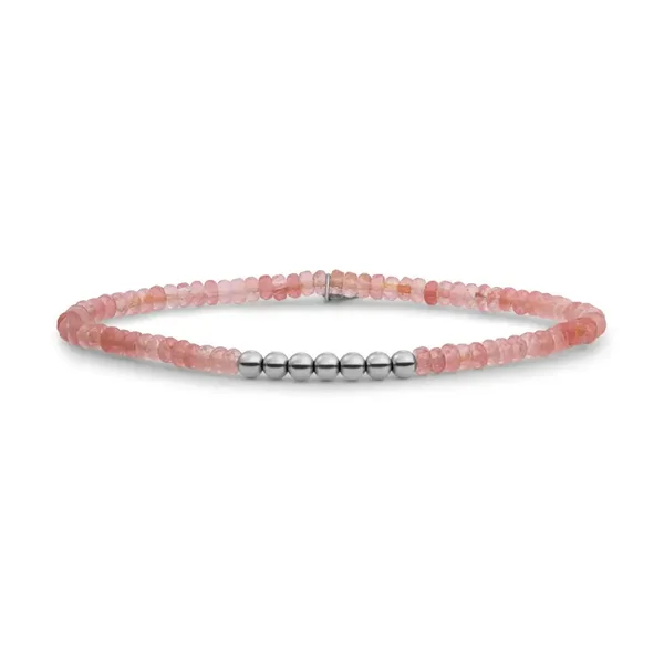 Cherry Quartz Reverse Universe armband - Goud of Zilver