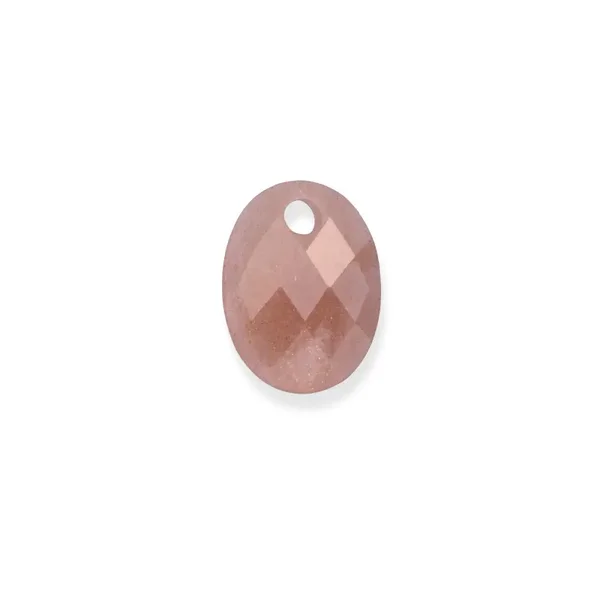 Sunstone Medium Oval ketting edelsteen