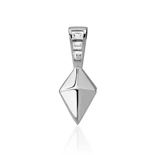 Pyramid Edge Hanger - Zilver