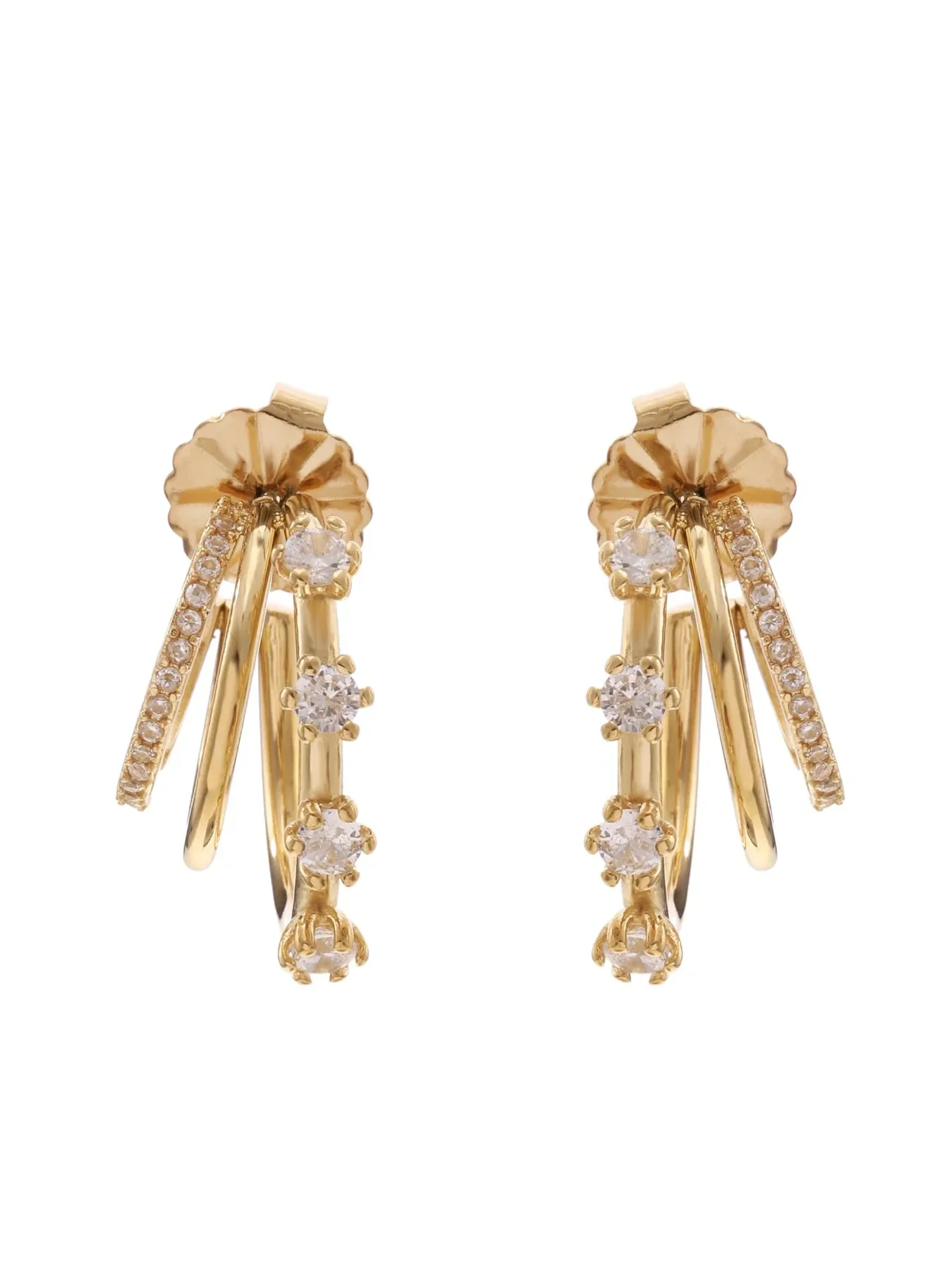 Rose en Camellia - oorbel