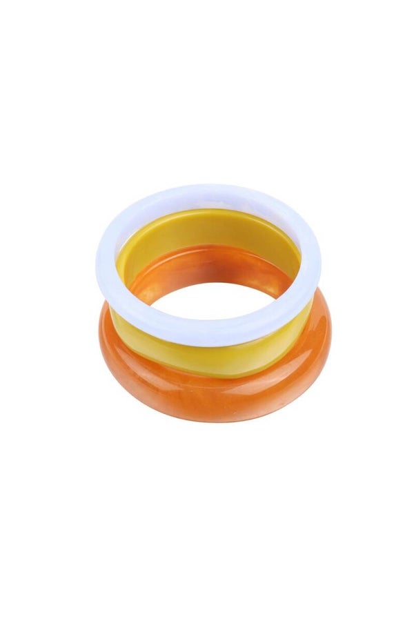 Citrus set bangles set orange