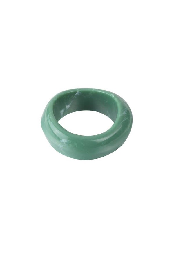 Acryl bangle armband Green
