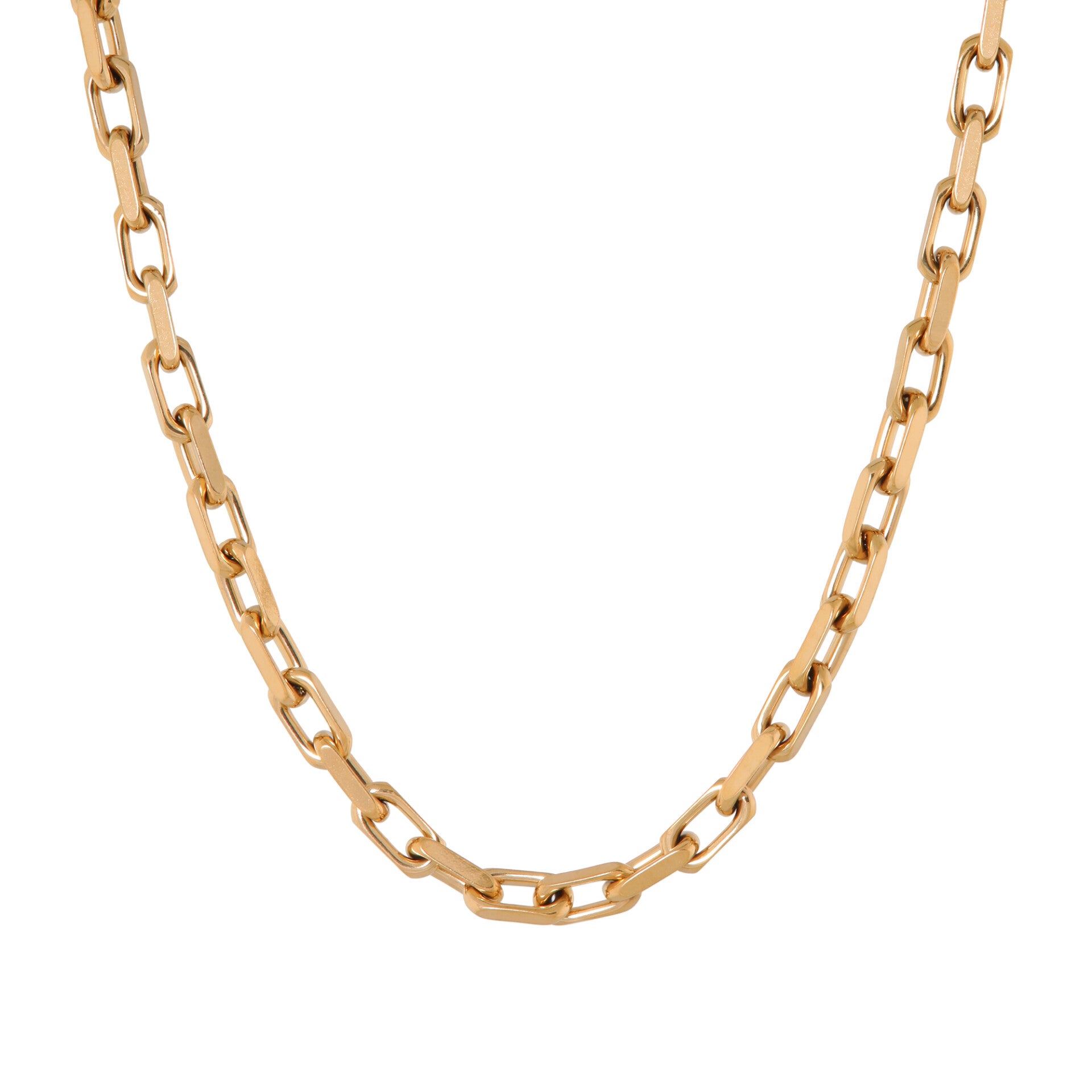 Label Kiki - Bold chain necklace gold