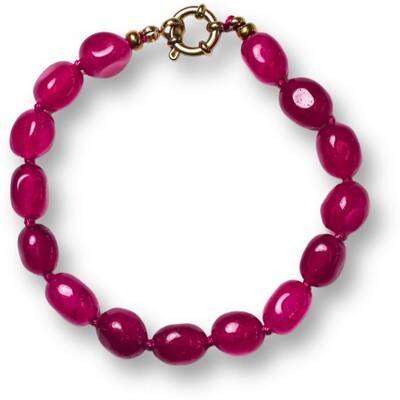 Bonnie studios - Bracelet Bobby Burgundy
