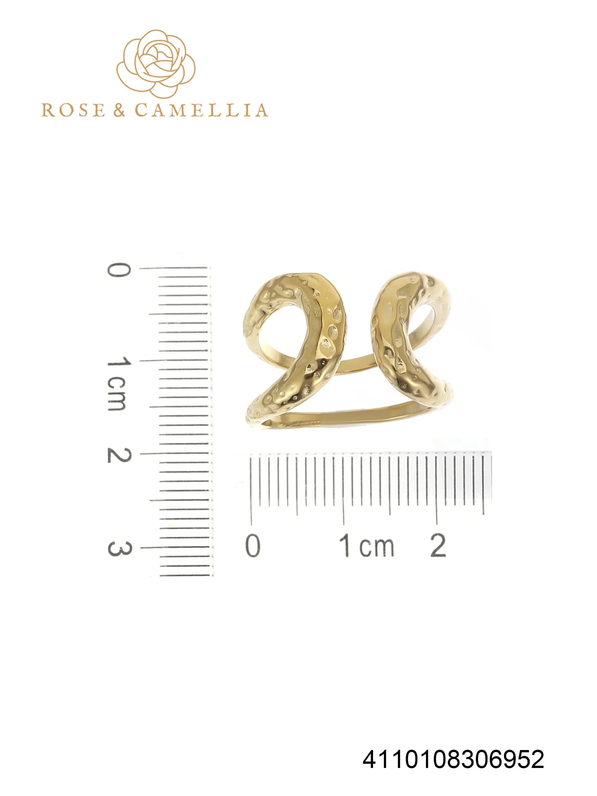 Rose en Camellia - ring