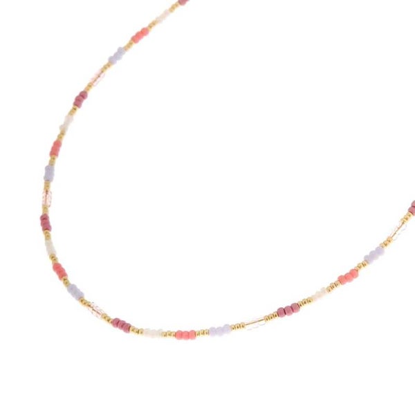 Label Kiki - Sweet rainbow necklace gold