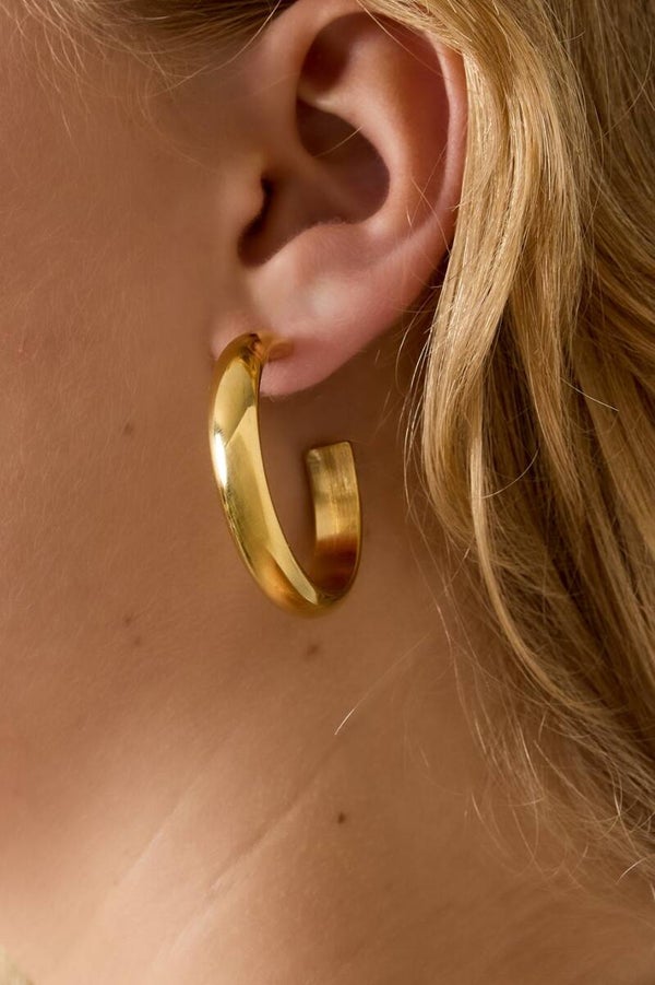 Stainless steel - Big Hoops