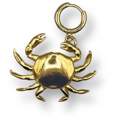 Bonnie studios - Pendant Crab Gold