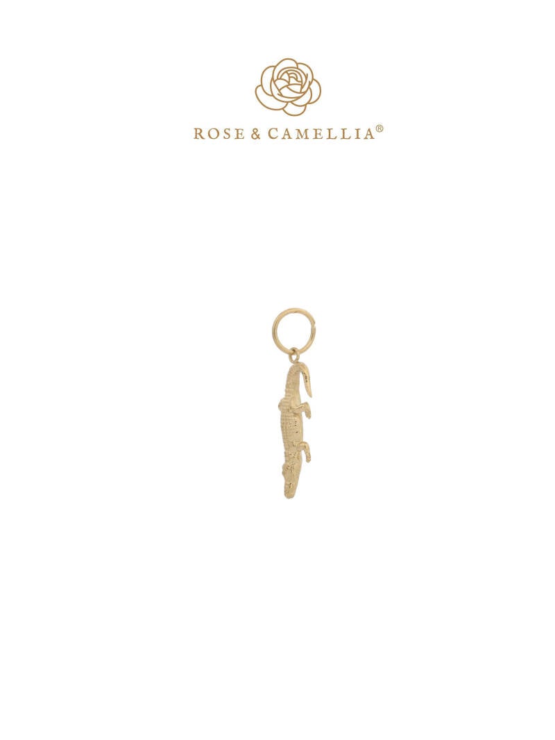 Rose & Camellia bedel stainless steel krokodil