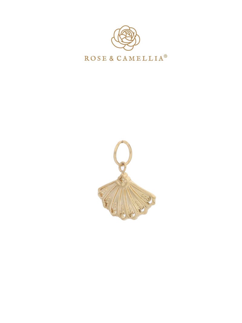 Rose & Camellia bedel stainless steel waaiertje