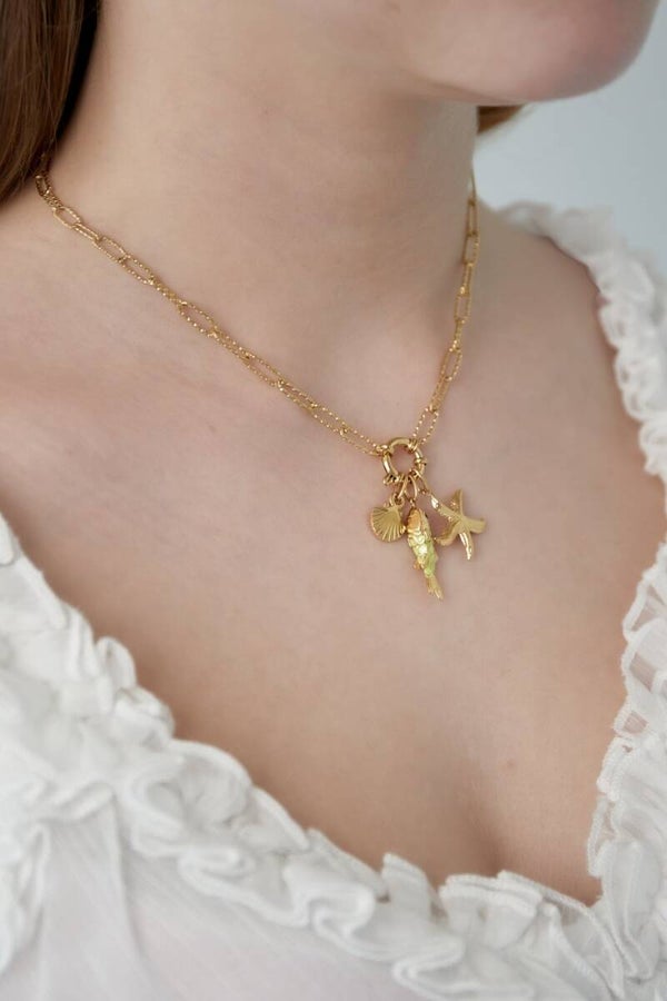DIY-ketting van zeesterren