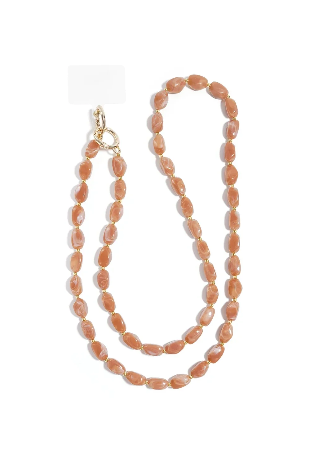 Telefoonkoord lichtroze