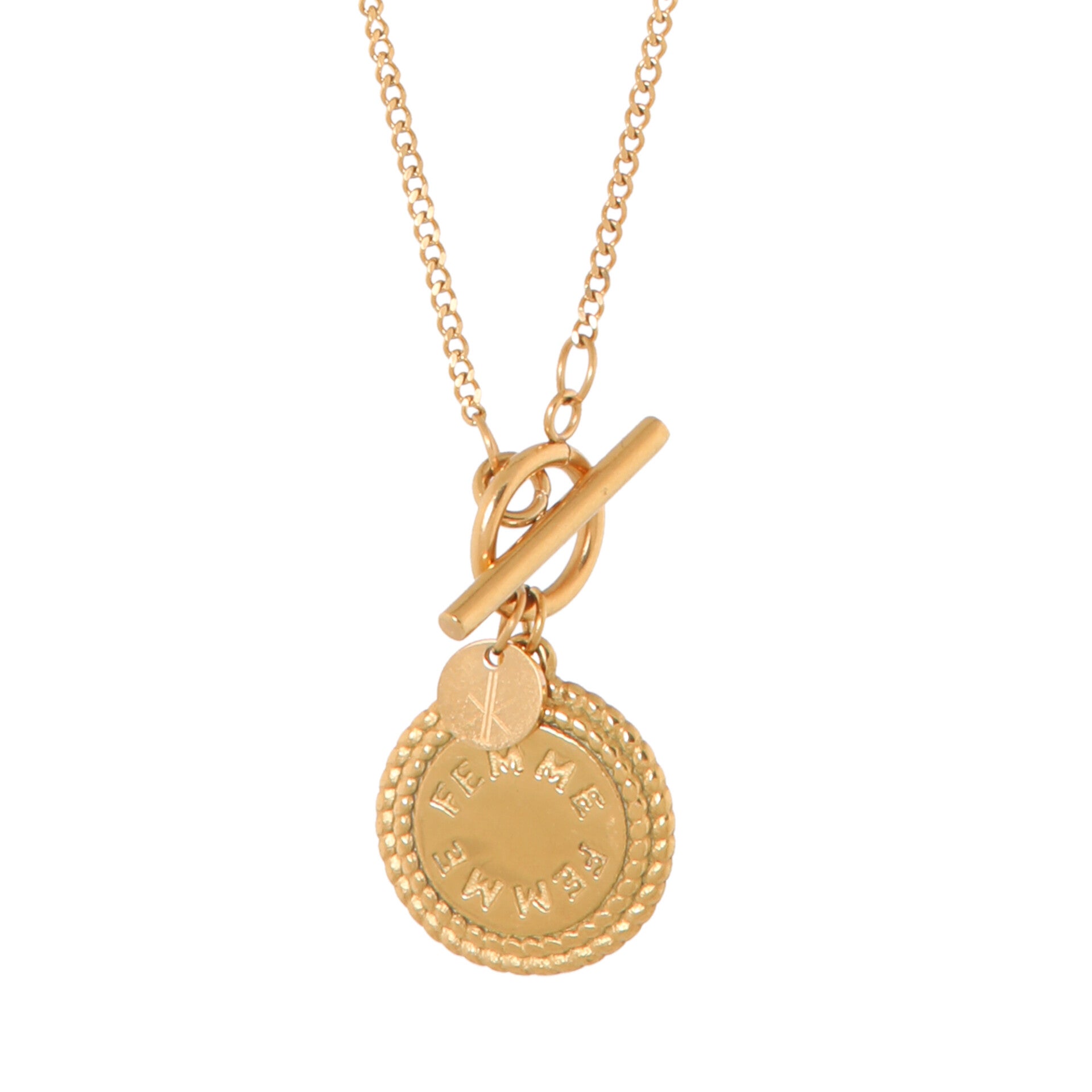 Label Kiki - Femme necklace gold