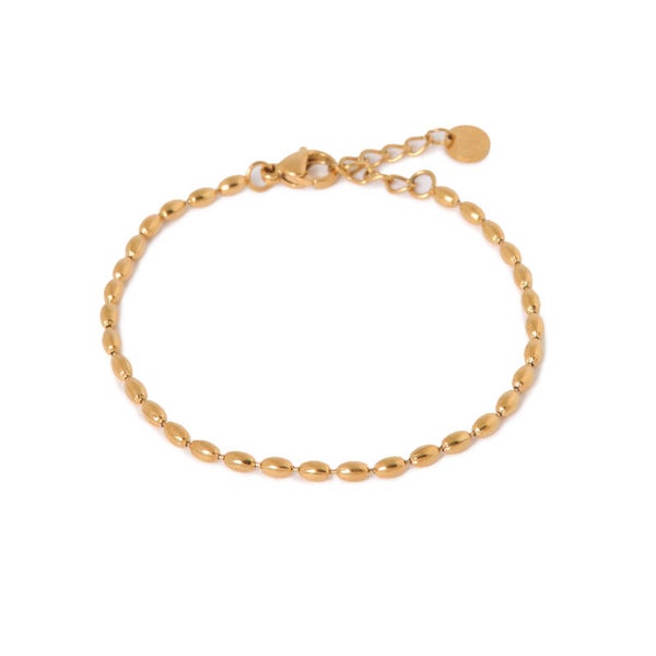 Label Kiki - Bones bracelet gold