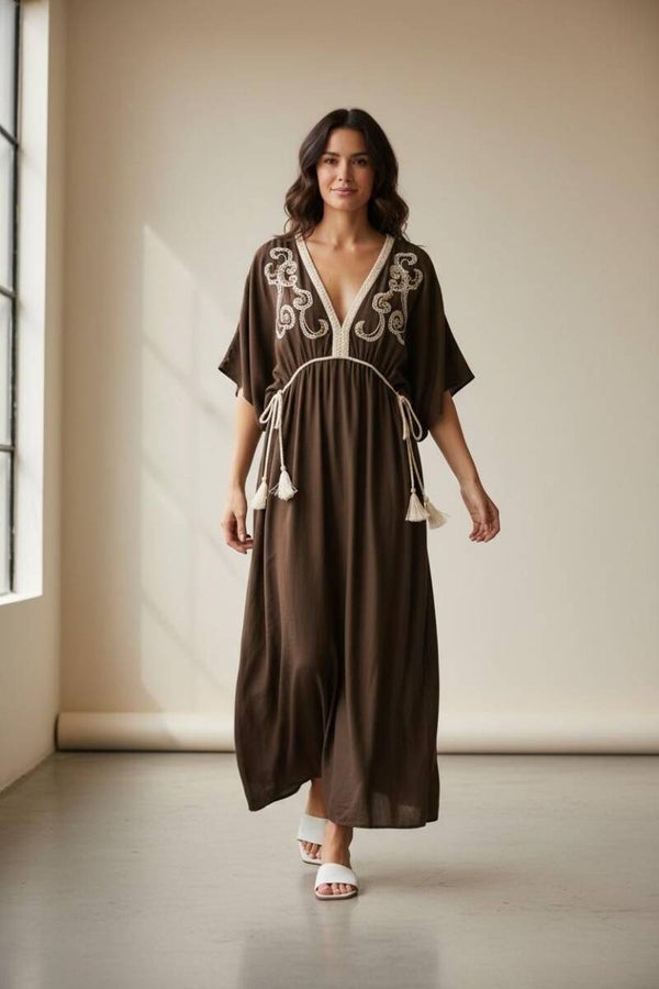Zomerjurk one size, 100% katoen