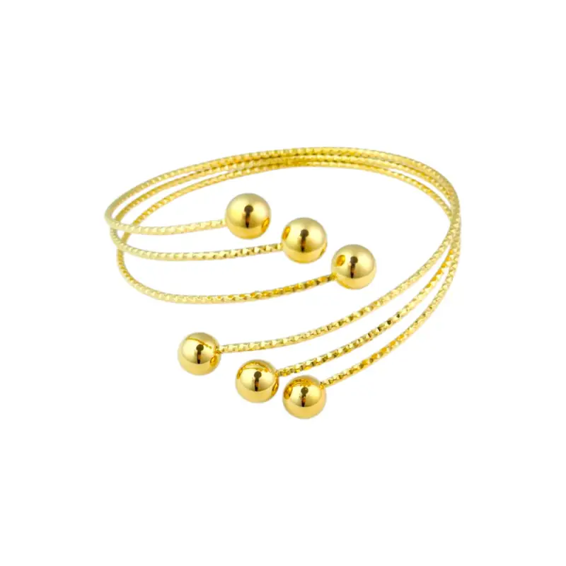 Stainless steel verguld - Bovenarm armband