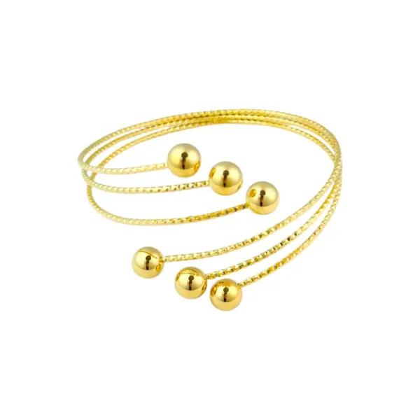 Stainless steel verguld - Bovenarm armband