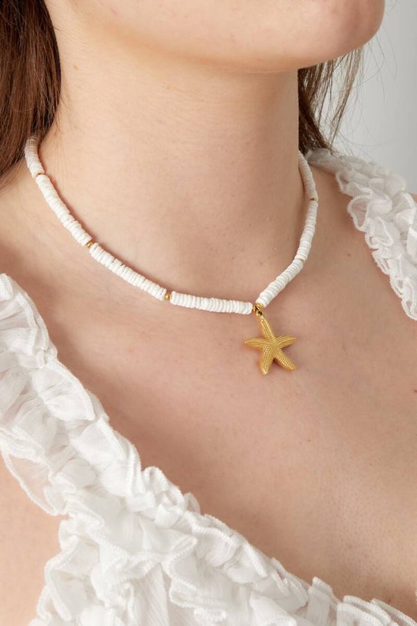 Grote zeester ketting