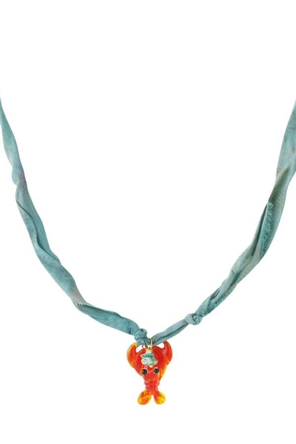 Stainless steel - Beachvibe ketting lobster