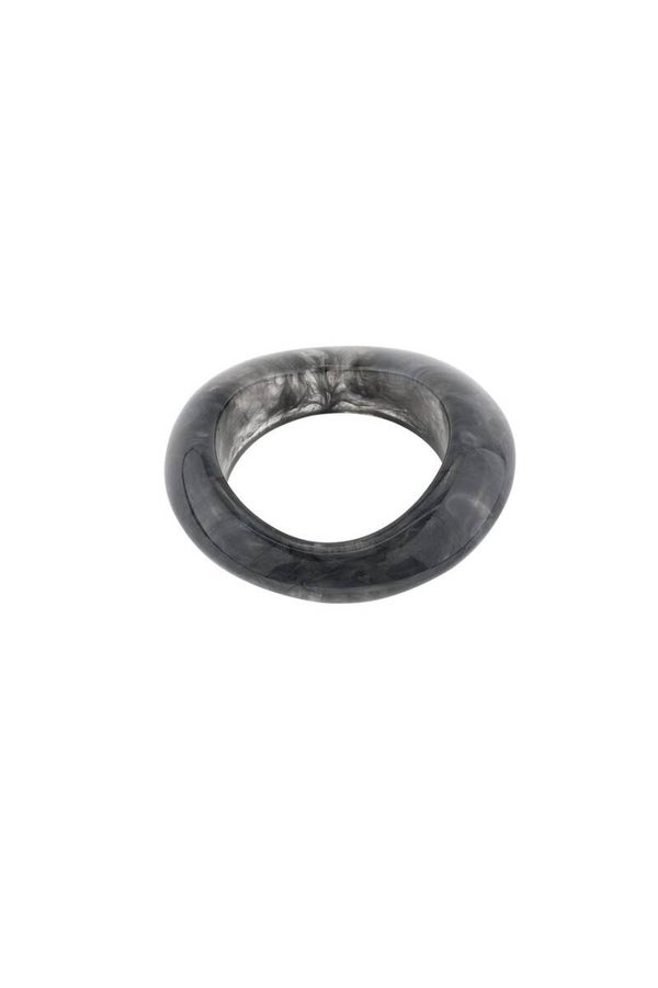 Acryl bangle armband Grey