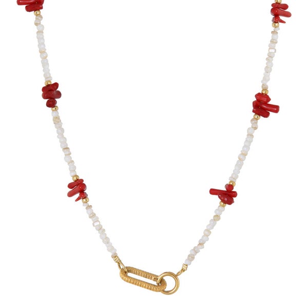 Label Kiki - Coral Crush Necklace