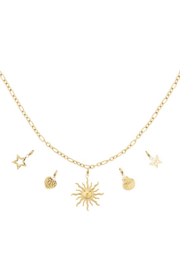 Zonnige DIY ketting