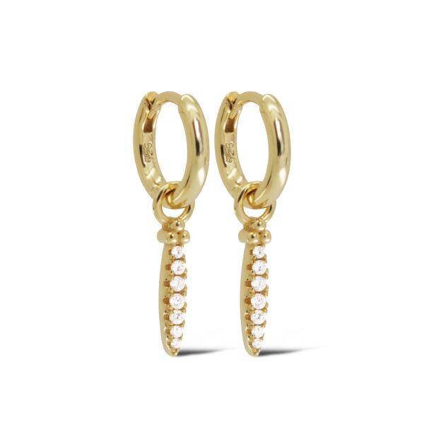 Karma Jewerly - Hinged Hoops MARI