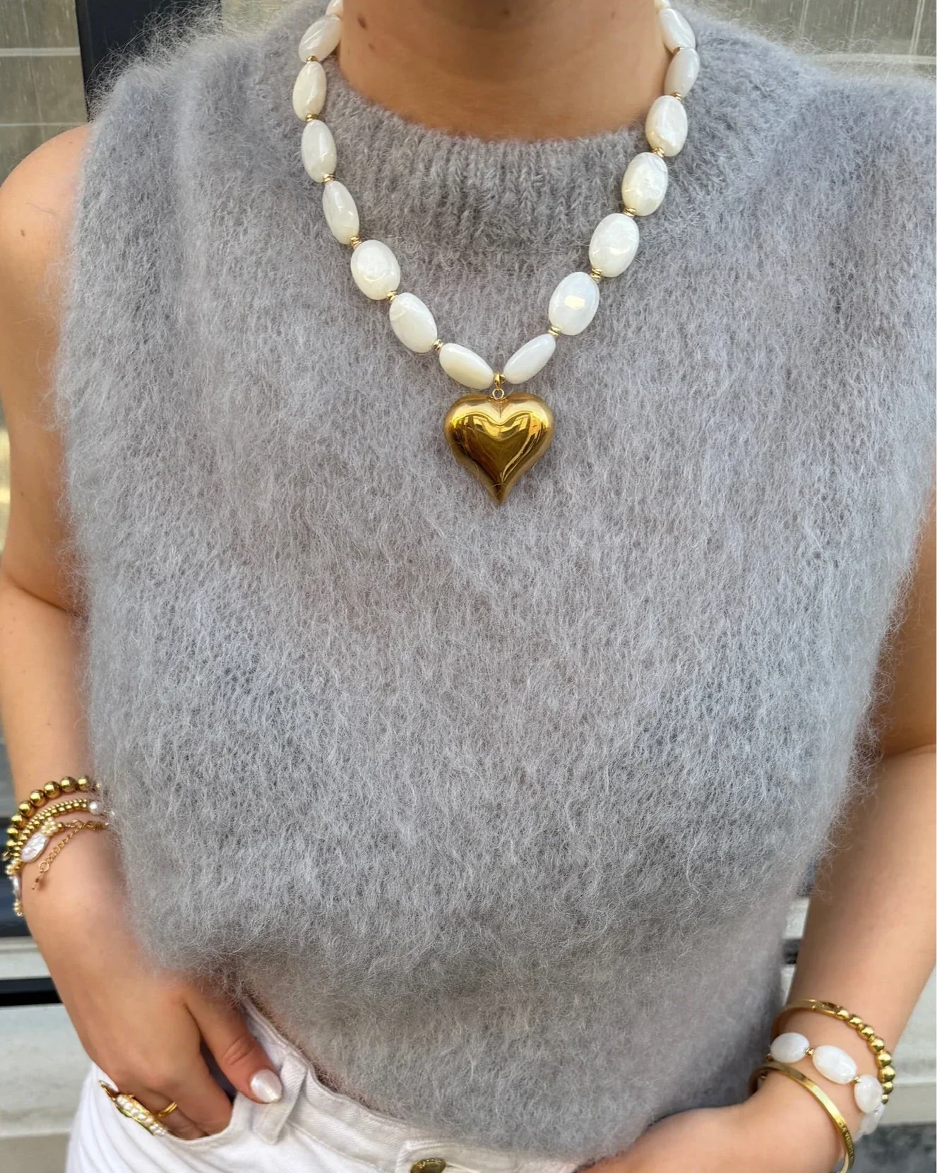 Flem the Label - Necklace Amore Rosa Yellow